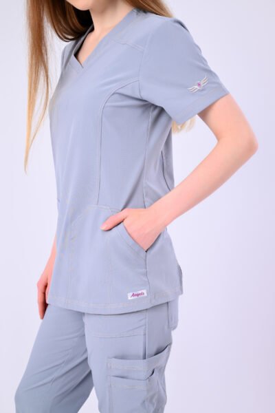 Angels Medical Gray Scrub - Image 3