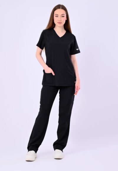 Angels Medical Black Scrub