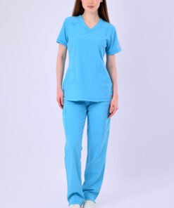 Alternative view of Angels Medical Aqua Scrub