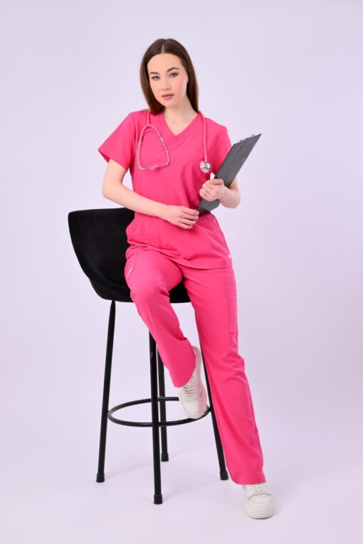 Angels Medical Pink Scrub - Image 2