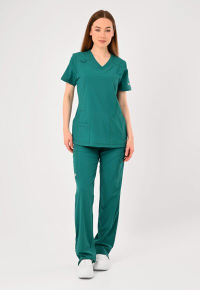 Angels Medical Hunter Green Scrub