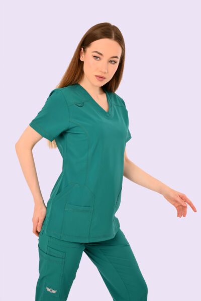 Angels Medical Hunter Green Scrub - Image 2