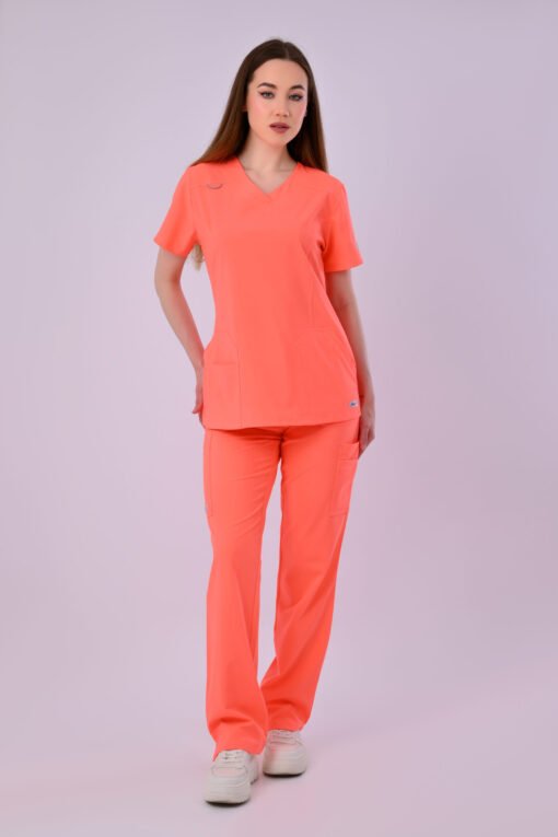 Angels Medical Orange Scrub