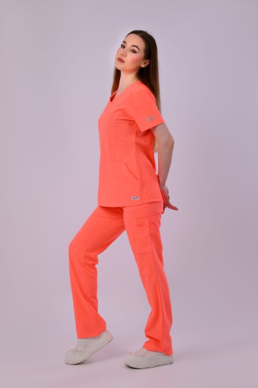 Angels Medical Orange Scrub - Image 2