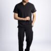 Angels Medical Black  Scrub
