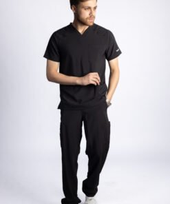 Angels Medical Black  Scrub