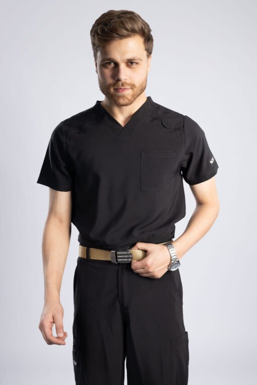 Angels Medical Black  Scrub - Image 3