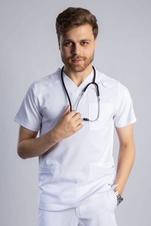Angels Medical White  Scrub - Image 6