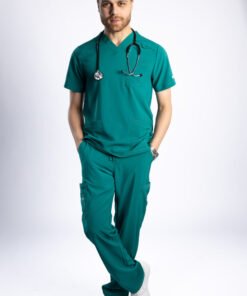Alternative view of Angels Medical Hunter Green Scrub