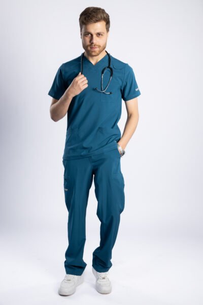 Angels Medical Navy-Blue Men Scrub - Image 7