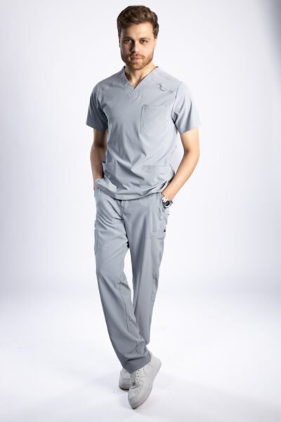 Angels Medical Gray Men Scrub - Image 2
