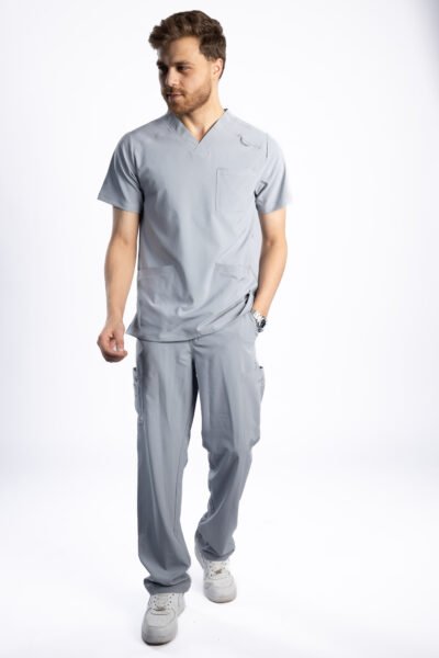 Angels Medical Gray Men Scrub - Image 3