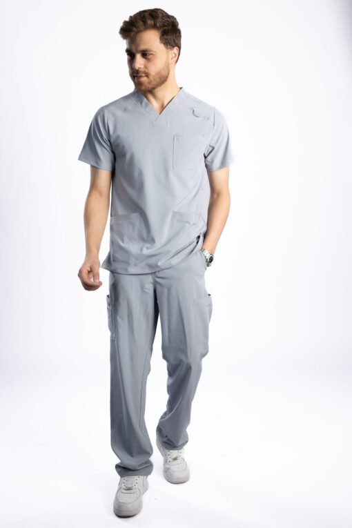Angels Medical Gray Men Scrub - Image 3