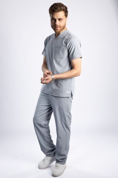 Angels Medical Gray Men Scrub - Image 5