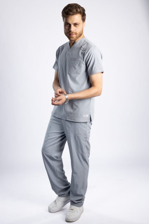 Angels Medical Gray Men Scrub - Image 5