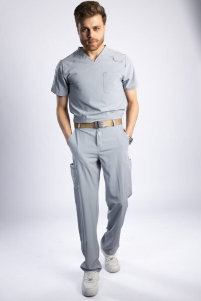 Angels Medical Gray Men Scrub - Image 12