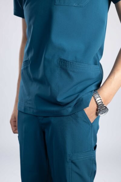 Angels Medical Navy-Blue Men Scrub - Image 11
