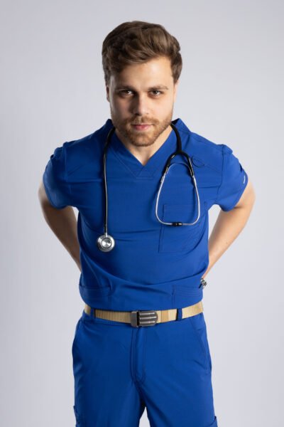 Angels Medical Blue Men Scrub - Image 8