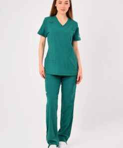 Angels Medical Hunter Green Scrub