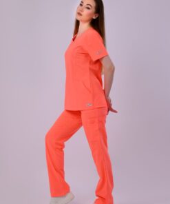 Alternative view of Angels Medical Orange Scrub
