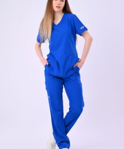 Alternative view of Angels Medical Royal Blue Scrub